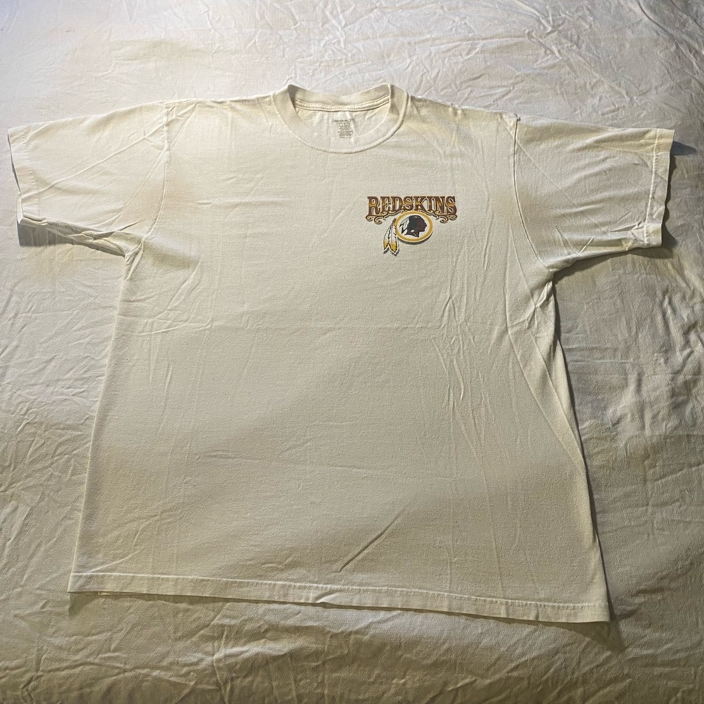 2008 Reebok NFL Redskins white t shirt